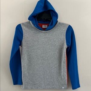 Animal Blue and Gray Orange Kids Hoodie Size 7/8